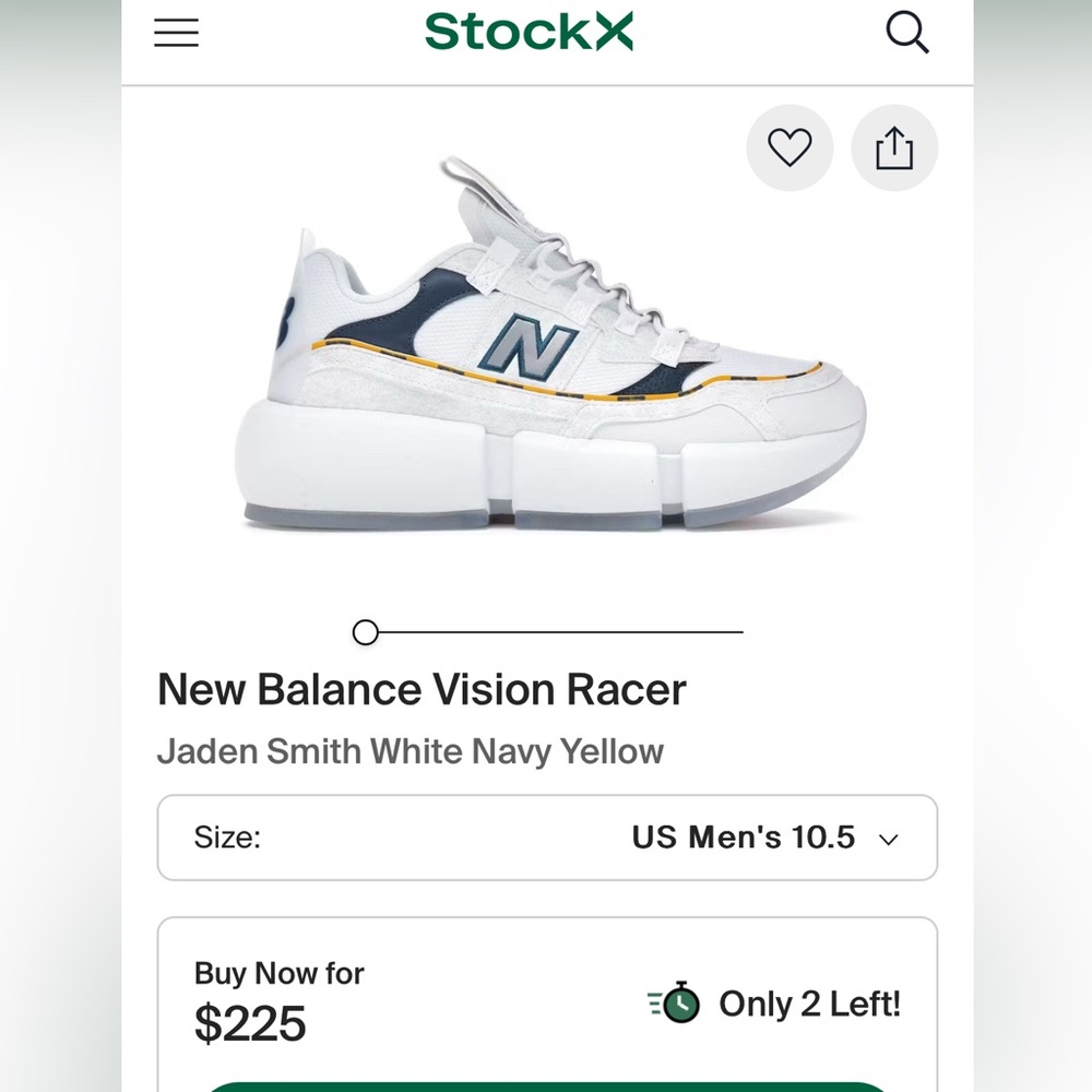 New balance Vision Racer